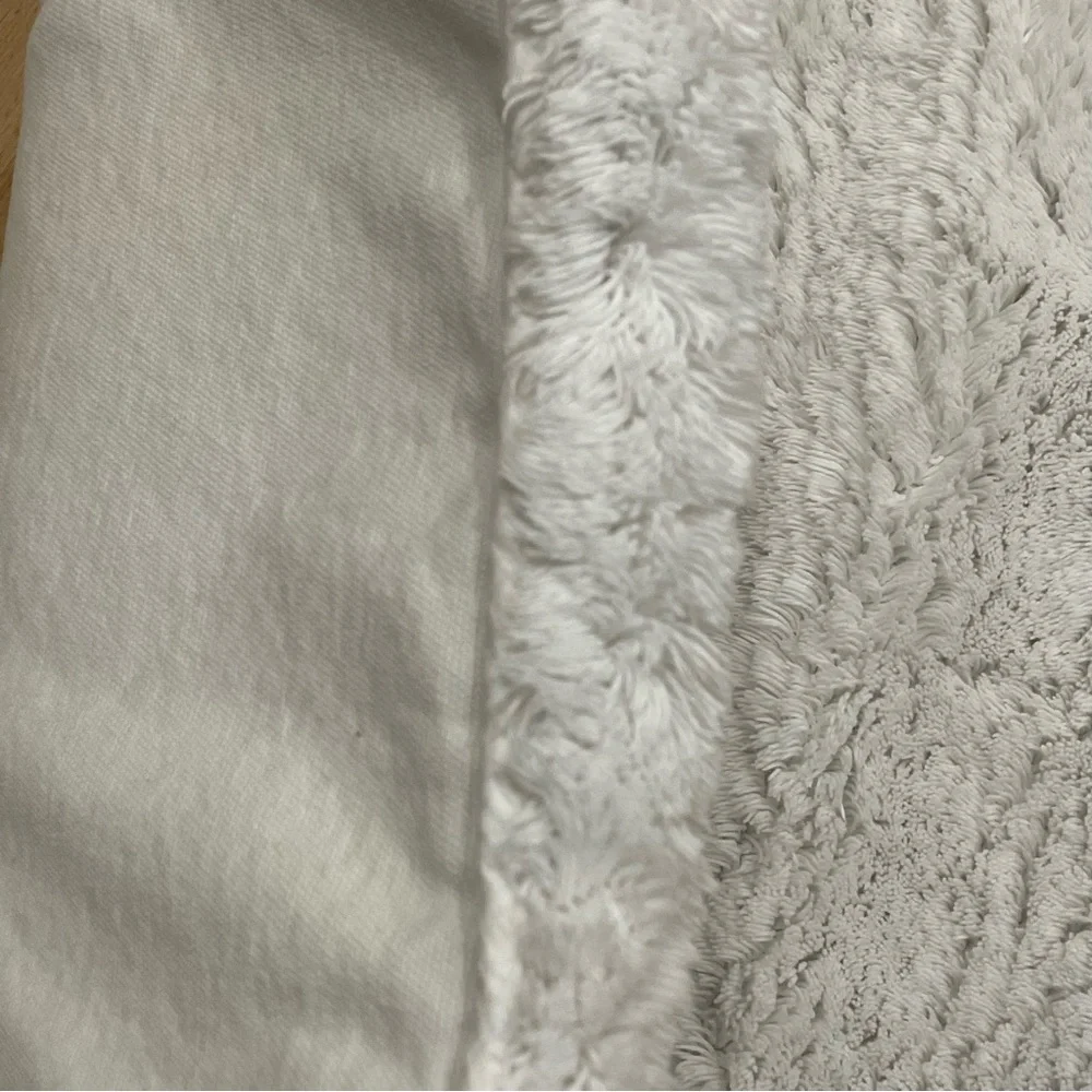 Hudson Park Collection beath Mats with Super Soft Insert Cotton
